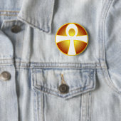 Ankh Ronde Button 5,7 Cm (In situ)