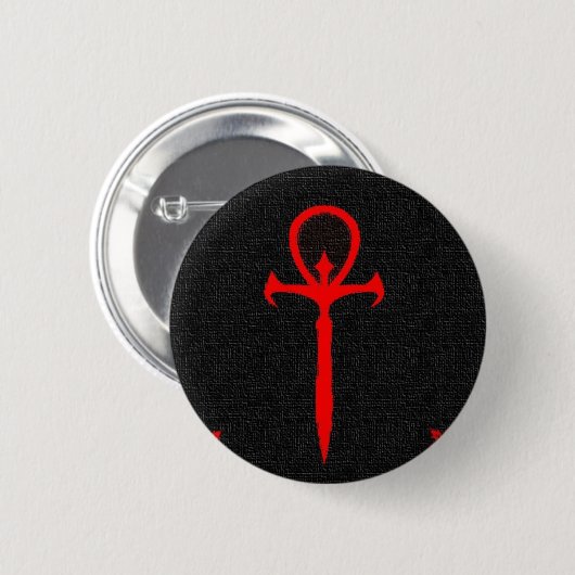 ankh ronde button 5,7 cm (Voorkant /achterkant)