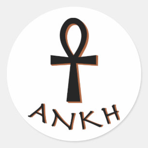 Ankh Ronde Sticker