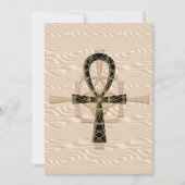 Ankh Sand-uitnodigingen Kaart (Voorkant)