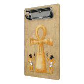 Ankh Sleutel Van Leven Op Hieroglyf Mini Klembord (Angled2)