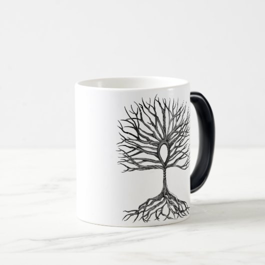 Ankh-structuur van LIfe-ontwerp Magische Mok (Voorkant rechts)