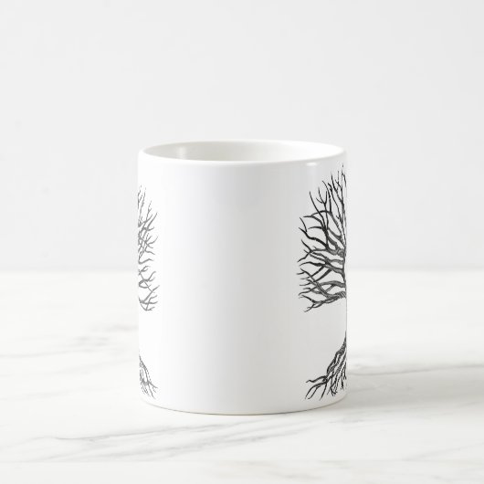 Ankh-structuur van LIfe-ontwerp Magische Mok (Center)