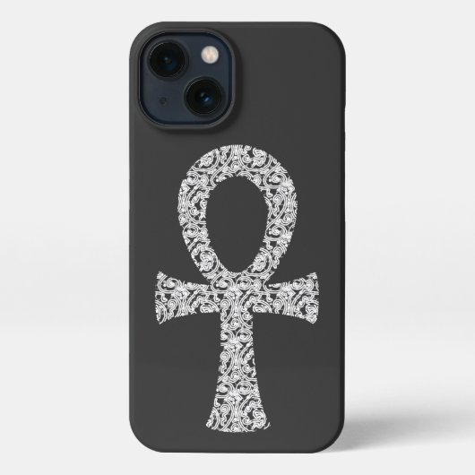 Ankh Swirl Pattern iPhone Hoesje (Achterkant)