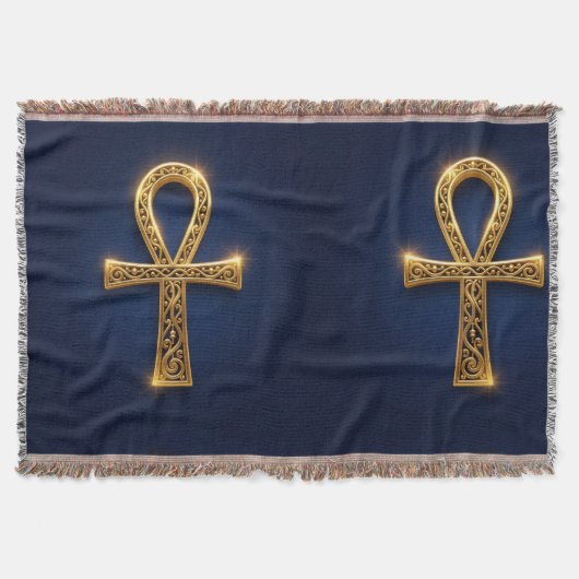 Ankh Symbol Bedeutung – Schlüssel des Lebens´10 Deken (Voorkant)