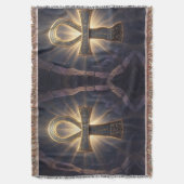 Ankh Symbol Bedeutung – Schlüssel des Lebens´12 Deken (Voorkant Verticaal)
