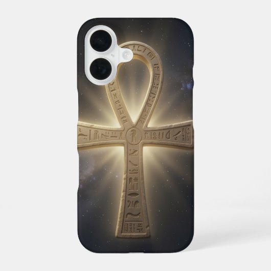 Ankh Symbol Bedeutung – Schlüssel des Lebens´5 iPhone 16 Hoesje (Achterkant)