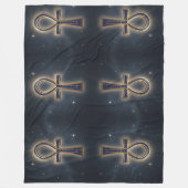 Ankh Symbol Bedeutung – Schlüssel des Lebens´7 Fleece Deken (Voorkant)