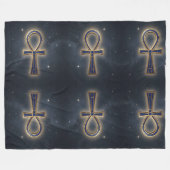 Ankh Symbol Bedeutung – Schlüssel des Lebens´7 Fleece Deken (Voorkant (Horizontaal))