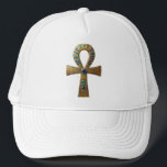 Ankh Symbol Bedeutung – Schlüssel des Lebens´8 Trucker Pet<br><div class="desc">Das Ankh (☥) ist ein altes ägyptisches Symbol für Leben,  Unsterblichkeit und göttliche Kraft. Es wurde von Gottheiten wie Isis und Osiris getragen und steht für ewiges Leben.</div>