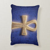 Ankh Symbol Bedeutung – Schlüssel des Lebens Accent Kussen (Achterkant (Verticaal))