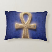 Ankh Symbol Bedeutung – Schlüssel des Lebens Accent Kussen (Achterkant)