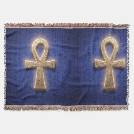 Ankh Symbol Bedeutung – Schlüssel des Lebens Deken (Voorkant)