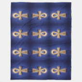 Ankh Symbol Bedeutung – Schlüssel des Lebens Fleece Deken (Voorkant)