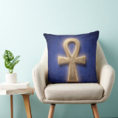 Ankh Symbol Bedeutung – Schlüssel des Lebens Kussen (Stoel)