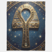 Ankh Symbol Meaning – Key of Life´10 Fleece Deken (Voorkant)