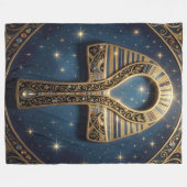 Ankh Symbol Meaning – Key of Life´10 Fleece Deken (Voorkant (Horizontaal))