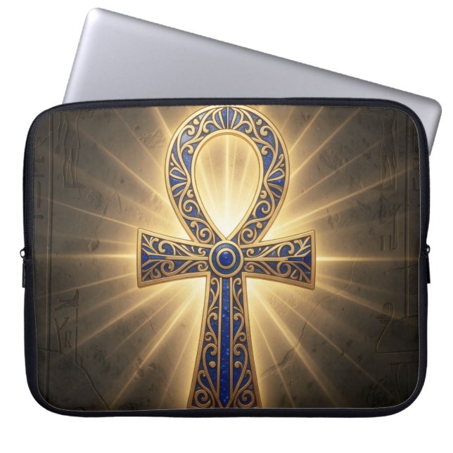 Ankh Symbol Meaning – Key of Life´4 Laptop Sleeve (Voorkant)