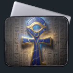 Ankh Symbol Meaning – Key of Life´8 Laptop Sleeve<br><div class="desc">The Ankh (☥) is an ancient Egyptian symbol representing life, immortality, and divine power. It is associated with deities like Isis and Osiris and symbolizes eternal life.</div>