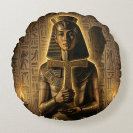 Ankh Symbol Meaning – Key of Life Rond Kussen