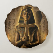 Ankh Symbol Meaning – Key of Life Rond Kussen (Achterkant)