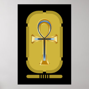 Ankh Symbol Poster