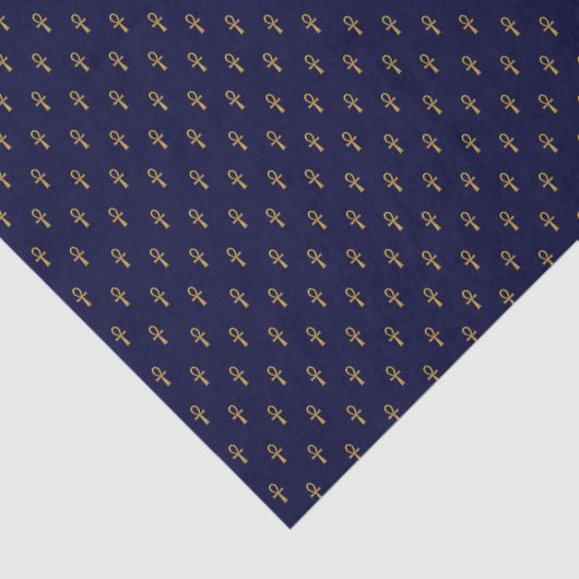 ANKH SYMBOLS LIFE PATTERN TISSUEPAPIER (Detail)