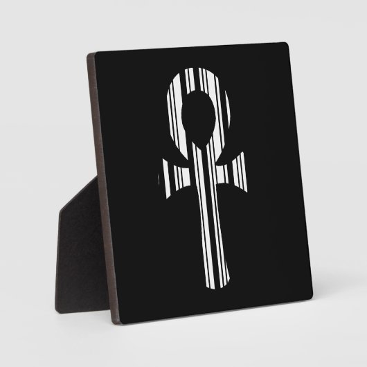ANKH SYMBOOL BAR CODE Ankh's Barcode Ontwerp Patro Fotoplaat (Voorkant)