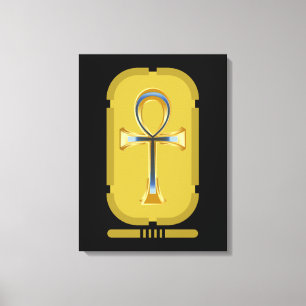 Ankh Symbool Canvas afdrukken