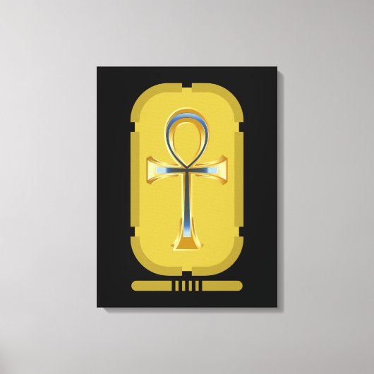 Ankh Symbool Canvas afdrukken (Voorkant)
