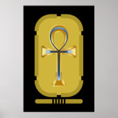 Ankh Symbool Poster (Voorkant)