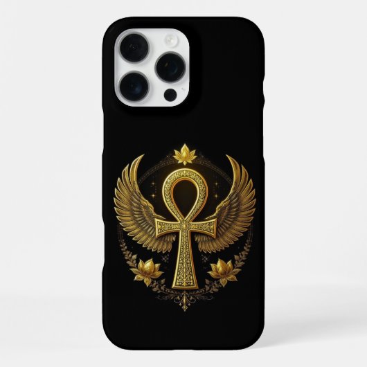Ankh Symbool Telefoonhoes - Oud-Egyptisch iPhone Hoesje (Achterkant)