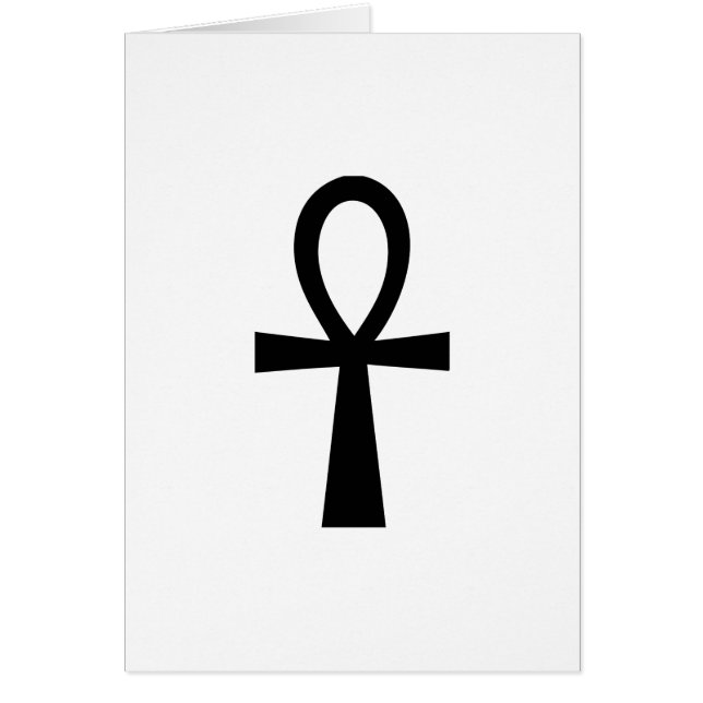 Ankh Symbool: Vectorkunst: (Voorkant)