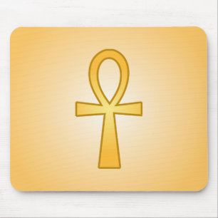 Ankh-symbool: Vectorkunst: Muismat