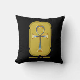 Ankh Symbool Worp Kussen
