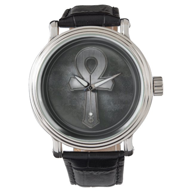  Ankh-symboolsleutel voor het ontwerp van het leve Horloge (Voorkant)