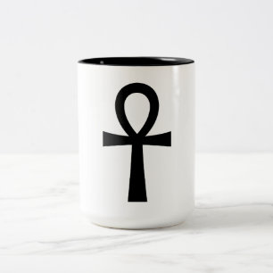 Ankh Tweekleurige Koffiemok