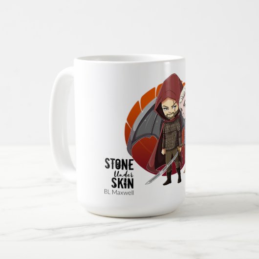 Ankit en Ethan van Stone under Skin Koffiemok (Voorkant links)