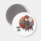 Ankit en Ethan van Stone under Skin Magneet (Voorkant / Achterkant)