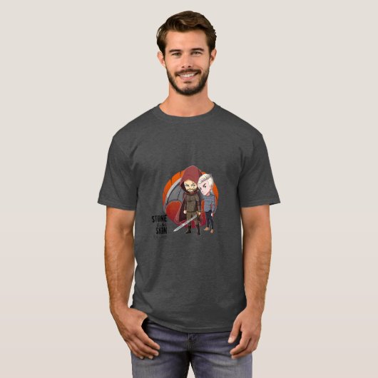 Ankit en Ethan van Stone under Skin T-shirt (Voorkant volledig)