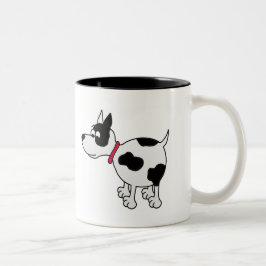 Ankle Biter Cartoon Dog Coffee Mok