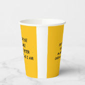 Ankle Biter Papieren Bekers (Links)