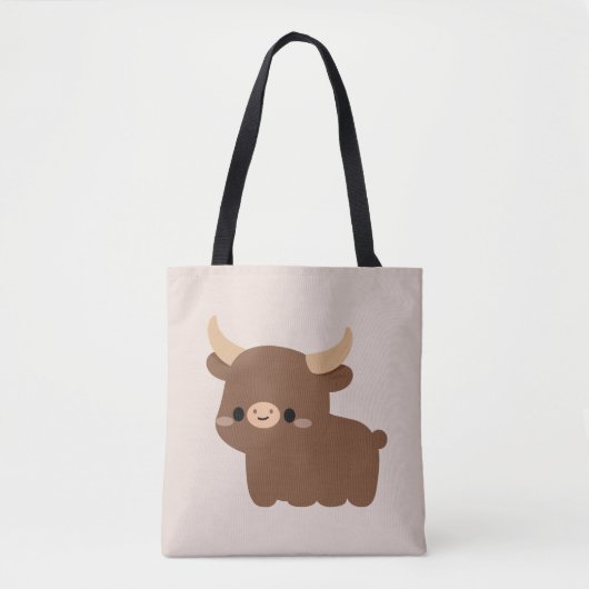 Ankole-Watusi Koe Tote Bag (Voorkant)
