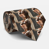 Ankole-Watusi Steer met enorme horens Stropdas (Opgerold)