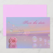 Ankondigingskaart 'Bewaar de datum' Kaart (Voorkant / Achterkant)