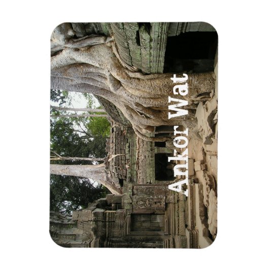 Ankor Wat, Cambodia Magnet Magneet (Verticaal)