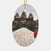 Ankor Wat Keramisch Ornament (Links)