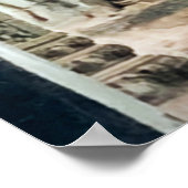 Ankor Wat-tempel Poster (Hoek)