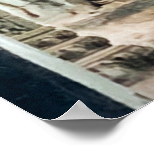 Ankor Wat-tempel Poster (Hoek)