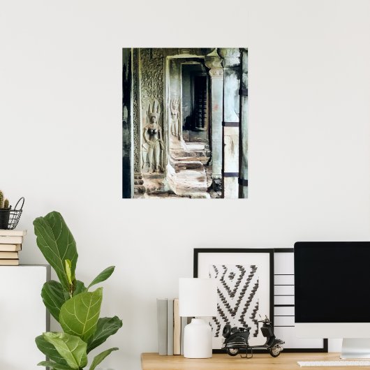 Ankor Wat-tempel Poster (Thuiskantoor)